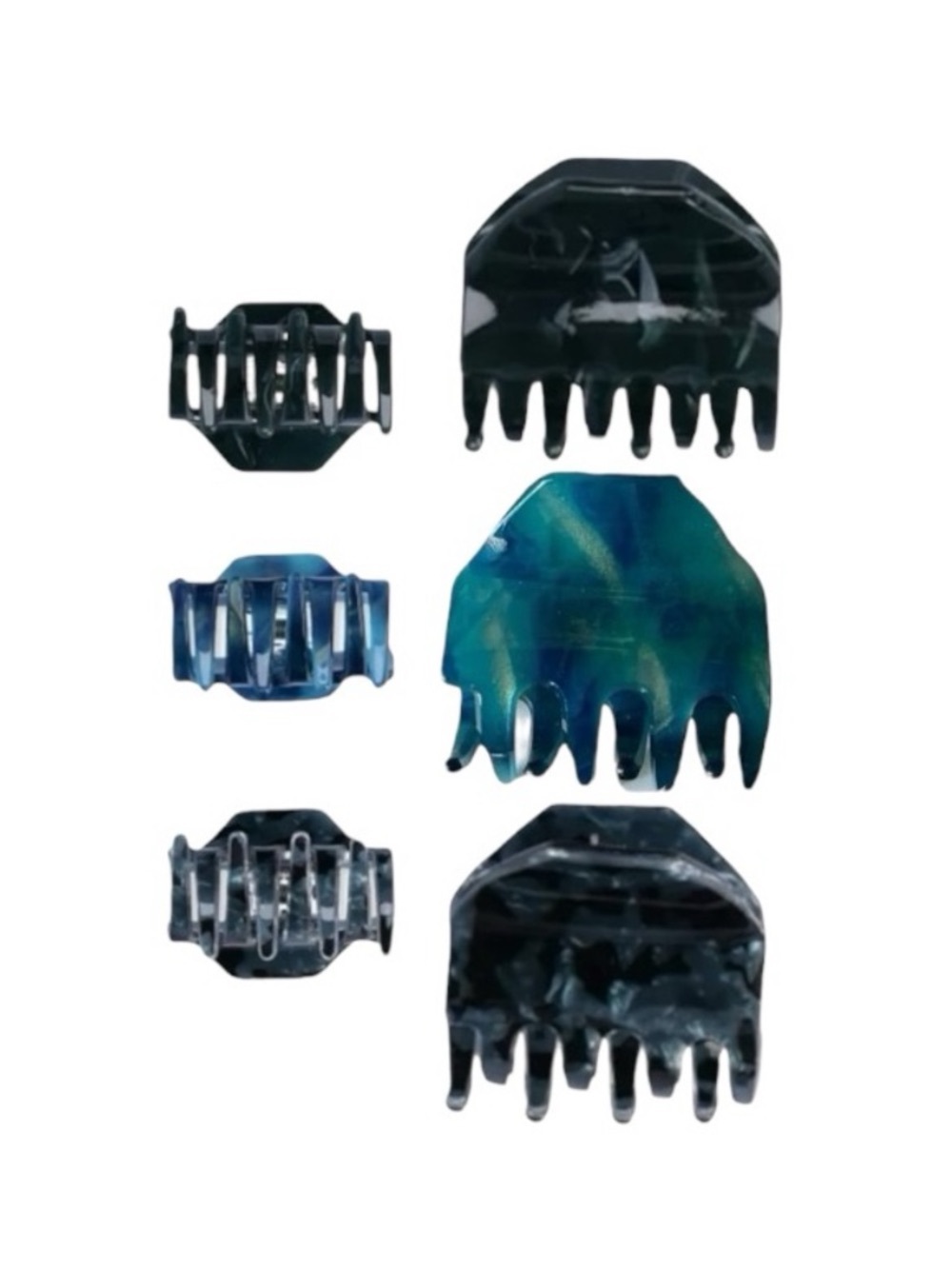 Claw Clips Small Acrylic Design